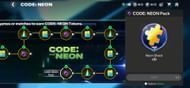 Neon Shards reward in the Main Code Neon chapter (Image via EA Sports)